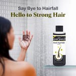 Load image into Gallery viewer, Hairshield Anti Hairfall Daily Shampoo | Plant Keratin, Biotin & Caffeine | Cleanses Scalp, Controls Frizz, Hair Breakage & Split Ends | Developed by Experts | Paraben Free | Shining Black | 100ml