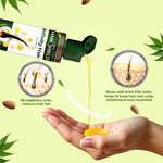 Load image into Gallery viewer, Hairshield Infinity Hair Ayurvedic Oil with 21 Herbs including Bhringraj, Henna, Amla, Neem | 8 Natural Oils | Promotes Hair Growth, Stops Hairfall, Reduces Breakage & Split Ends, Removes Dandruff | 100ml(Pack of 2)