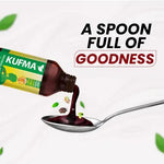 Load image into Gallery viewer, Kufma Natural (100% Natural) Cough Relief syrup  (Pack of 2)  Kufma Natural Ayurvedic Cough Syrup | Made with 18 Natural Herbs including Natural Honey and Karkatashringi | Soothing Cough Relief | Safe for All Ages