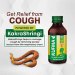 Load image into Gallery viewer, Kufma Natural (100% Natural) Cough Relief syrup  (Pack of 2)  Kufma Natural Ayurvedic Cough Syrup | Made with 18 Natural Herbs including Natural Honey and Karkatashringi | Soothing Cough Relief | Safe for All Ages