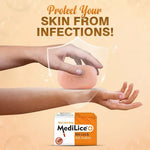 Load image into Gallery viewer, MEDILICE PLUS MEDICATED SOAP (Pack of 2) | Permethrin & Cetrimide | Anti Scabies, Anti Lice & Anti Itch | Suitable For All Skin Types of Men & Women