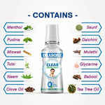 Load image into Gallery viewer, ShaandarMint Mouth Fresh Combo | Instant Mouth Freshener Spray 15g & Orasore Clear Mouthwash 250ml | Zero Color & Zero Alcohol