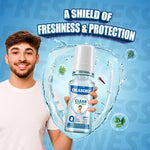 Load image into Gallery viewer, Orasore Clear Mouthwash 100ml Kills Bad Breath & Stops Tooth Decay | 100% Ayurvedic with 12 Ingredients including Miswak, Clove Oil, Tulsi | No Colors | No Alcohol | Suitable for Men, Women, Children (Pack of 2)