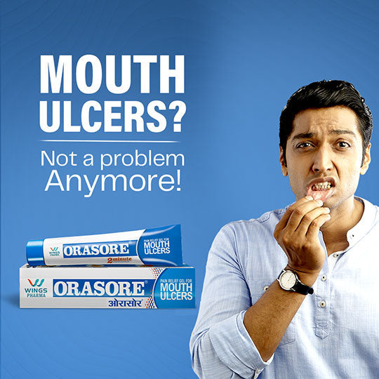 Orasore Mouth Ulcer Gel & Orasore Mouth Ulcer Tablet Combo