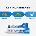 Load image into Gallery viewer, Orasore Mouth Ulcer Gel & Orasore Mouth Ulcer Tablet Combo