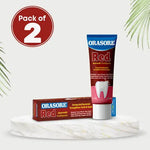Load image into Gallery viewer, Orasore Red Toothpaste with Free Bamboo Brush | Anti-Sensitivity, Anti-bacterial, Anti-oxidant & Anti-inflammatory | 14 Clinically Proven Ayurvedic Extracts for Bad Breath, Dental Stains (Pack of 2)