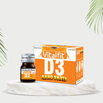 Load image into Gallery viewer, Vitalfit D3 Nano Shots | Cholecalciferol for Bone & Immunity Support | Sugar Free 4 x 5ml Ready-to-Drink Shots