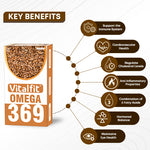 Load image into Gallery viewer, Vitalfit Omega 369-Softgels |2x 10 Softgel Capsules | Immunity Booster | For Skin, Eye, Heart and Joint Support| For Men and Women | Combination of 3 -6 -9 Omega Fatty Acid