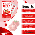 Load image into Gallery viewer, Vitalfit Red Lycopene Lutein Zinc Chromium Softgels | Anti Oxidant Supplement | Supports Cardiac, Bone, Vision & Skin Health | For Men and Women(Pack of 1)