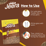 Load image into Gallery viewer, Larla Jeera Sachet 5g | Fast Relief from Acidity, Heartburn, Acid Reflux, Nausea, Gas, &amp; Bloating | Made with Asli Desi Jeera | Pack of 30 x 5g Sachets (30 Sachet, Jeera)
