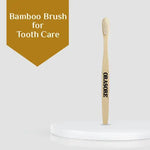 Load image into Gallery viewer, Orasore Bamboo Toothbrush Pack of 4 | Eco-Friendly, Biodegradable, Soft Bristles | Sustainable Oral Hygiene
