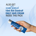Load image into Gallery viewer, Hairshield Anti Dandruff Shampoo 100ml with Free 10ml Anti Dandruff Cream | Climbazole, ZPTO, Neem &amp; Peppermint Formula | Prevents Recurrence, Hydrates &amp; Conditions Hair | Powerful Duo for Men &amp; Women