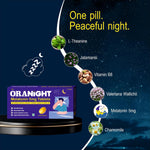 Load image into Gallery viewer, Melatonin 5mg Tablets | Natural Sleep Supplement with Valerian, L-Theanine &amp; Vitamin B8 | Non-Habit Forming | Relieves Insomnia &amp; Jet Lag | Pacof 3X10 Tabs