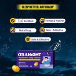 Load image into Gallery viewer, Melatonin 5mg Tablets | Natural Sleep Supplement with Valerian, L-Theanine &amp; Vitamin B8 | Non-Habit Forming | Relieves Insomnia &amp; Jet Lag | Pacof 3X10 Tabs