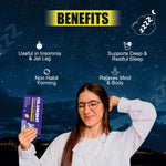 Load image into Gallery viewer, Melatonin 5mg Tablets | Natural Sleep Supplement with Valerian, L-Theanine &amp; Vitamin B8 | Non-Habit Forming | Relieves Insomnia &amp; Jet Lag | Pacof 3X10 Tabs