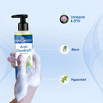 Load image into Gallery viewer, Hairshield Anti Dandruff Shampoo 100ml with Free 10ml Anti Dandruff Cream | Climbazole, ZPTO, Neem &amp; Peppermint Formula | Prevents Recurrence, Hydrates &amp; Conditions Hair | Powerful Duo for Men &amp; Women