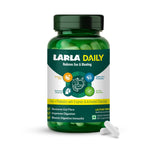 Load image into Gallery viewer, Larla Daily Digestive Capsules | Reduces Gas &amp; Bloating | Pre + Probiotics with Enzymes &amp; Activated Charcoal | Lactose Free Nutraceutical | Supports Digestion &amp; Gut Health | 30 Veg Capsules