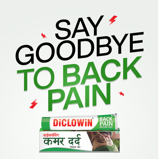 DiCLOWiN Back Pain Relief Gel Pain Relief Gel for Back & Shoulder