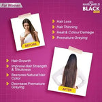 Load image into Gallery viewer, Hairshield Women Anti Hairfall Duo Pack | Infinity Hair Ayurvedic Oil 100ml &amp; Daily Biotin Vegetarian Tablet | Promotes Hair Growth, Stops Hairfall, Reduces Breakage &amp; Split Ends | Powered with 33 Ingredients including Biotin, Folic Acid| Free Neem Comb
