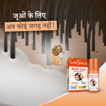Load image into Gallery viewer, Hairshield Anti Lice Cream Wash (Pack of 6) Each Pack with New Big Lice Specialist Comb | Made with Guldaudi, Reetha &amp; Shikakai
