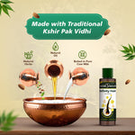 Load image into Gallery viewer, Hairshield Infinity Hair Ayurvedic Oil with 21 Herbs including Bhringraj, Henna, Amla, Neem | 8 Natural Oils | Promotes Hair Growth, Stops Hairfall, Reduces Breakage &amp; Split Ends, Removes Dandruff | 100ml(Pack of 2)
