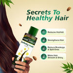 Load image into Gallery viewer, Hairshield Infinity Hair Ayurvedic Oil with 21 Herbs including Bhringraj, Henna, Amla, Neem | 8 Natural Oils | Promotes Hair Growth, Stops Hairfall, Reduces Breakage &amp; Split Ends, Removes Dandruff | 100ml(Pack of 2)
