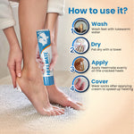 Load image into Gallery viewer, Heelmate Daily Foot Care Combo | Cracked Heel Repair Cream Pack of 1 with Ankle Length Socks (Pink) | Deep Moisture &amp; Soothing Care for Dry Heels | Feather-Touch Socks Included
