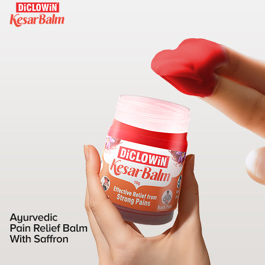 DiCLOWiN Kesar Balm &  Ortho Roll On Combo