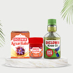 Load image into Gallery viewer, DiCLOWiN Kesar Balm &amp;  Knee Oil 60ml Combo
