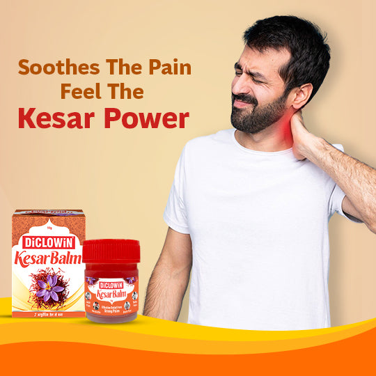 DiCLOWiN Kesar Balm &  Ortho Roll On Combo