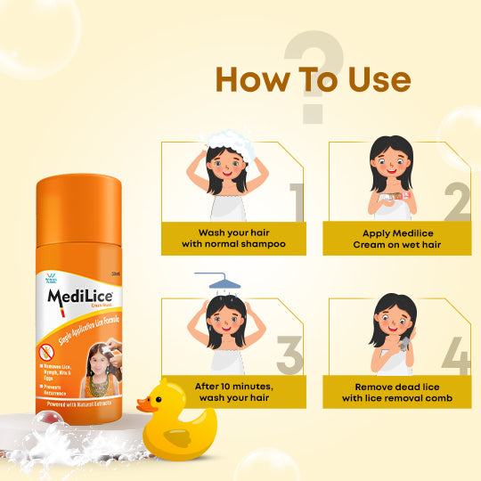Medilice Lice & Scabies Combo | Anti Lice Lotion 30ml + Medicated Soap 75g | Suitable For All Skin Types of Men & Women | Trusted Brand Since 1998
