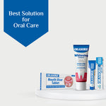 Load image into Gallery viewer, Orasore Perfect Trio Combo | Mouth Ulcer Gel 12g + Mouth Ulcer Tablets (10) with Free Pen + nHAp Whitening Toothpaste 100g
