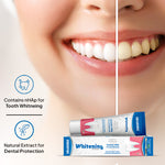 Load image into Gallery viewer, Orasore Whitening Toothpaste 100gm with nHAp &amp; Free Bamboo Brush | Peroxide-Free | Enamel Remineralizer | Natural Extracts to Reduce Sensitivity, Fight Cavities &amp; Remove Gum Diseases (Pack of 1)
