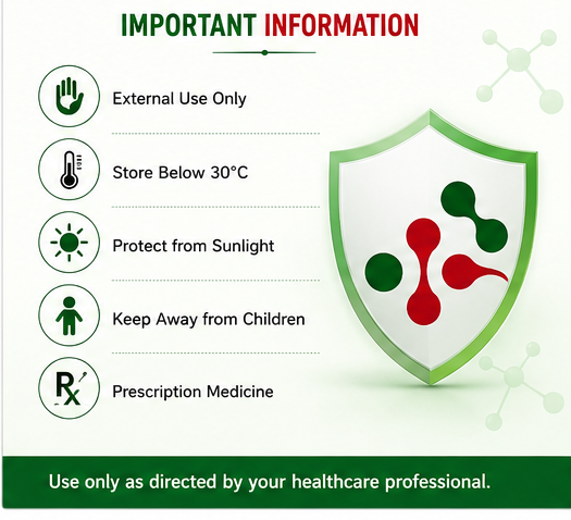 XiTCH L Luliconazole Cream IP 1% w/w | Antifungal Cream with Menthol | 15g | Prescription Medicine | External Use Only
