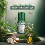 Load image into Gallery viewer, Hairshield Infinity Natural Shampoo | 30ml + FREE 3ml Hair Oil Sachet | Infused with Olive, Argan, Chamomile, Aloe Vera &amp; Macadamia Oils | pH 5.5 | Paraben-Free | Pack of 2
