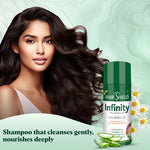 Load image into Gallery viewer, Hairshield Infinity Natural Shampoo | 30ml + FREE 3ml Hair Oil Sachet | Infused with Olive, Argan, Chamomile, Aloe Vera &amp; Macadamia Oils | pH 5.5 | Paraben-Free | Pack of 2

