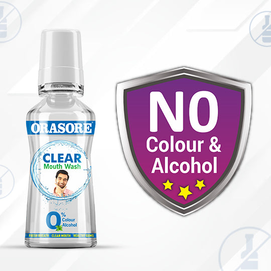 Orasore Salt & Neem Duo | Gum Strengthening Toothpaste 100g & Clear Mouthwash 250ml | Fights Pyorrhea, Whitens Teeth & Stops Dental Pain | Zero Color & Zero Alcohol Mouthwash | Free Bamboo Toothbrush