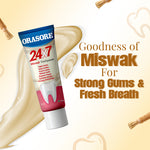 Load image into Gallery viewer, Shaandar Mint 15g Mouth Freshener Spray with 100g Orasore 24x7 Miswak Toothpaste and Free Bamboo Toothbrush | Minty Fresh Breath with Zero Calories &amp; Clean Mouth
