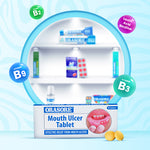 Load image into Gallery viewer, Orasore Mouth Ulcer Tablet (Pack of 4) |Contains Vitamin B2, B3, B9 and Probiotics | Provides All Round Essential Supplements to Body for Oral Ulcer Control | Free Pen Inside Every Pack
