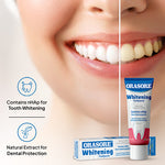 Load image into Gallery viewer, Orasore Whitening Toothpaste 100gm with nHAp &amp; Free Bamboo Brush | Peroxide-Free | Enamel Remineralizer | Natural Extracts to Reduce Sensitivity, Fight Cavities &amp; Remove Gum Diseases (Pack of 1)
