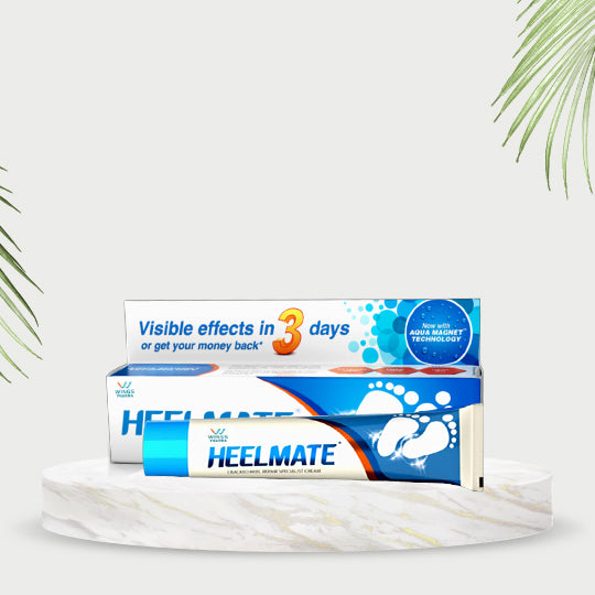 Heelmate Cracked Heel Repair (Pack Of 3)  Specialist Cream Ointment | Made with AquaMagnet Technology and 8 Powerful Ingredients | 3 Days Results Guaranteed | Money Back Guarantee